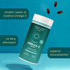Iwi Omega-3 Mini Softgels (30 Servings), Easy to Swallow, Plant-Based Algae