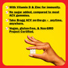 Bragg Organic Apple Cider Vinegar Capsules with Vitamin D and Zinc