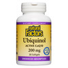 Natural Factors Ubiquinol 200 mg - Supports Heart Health & Natural Vitality