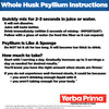 Yerba Prima Psyllium Whole Husks, Colon Cleanser 12 oz (Pack of 2)
