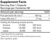 PancreMax 60 Vegetarian Capsules | Pure Pancreatin 500mg, Lipase 31mg