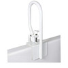 Carex White Bathtub Rail - Grab Bars for Bathroom, Bathtubs & Showers