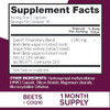 Qunol Blood Pressure Support, 3 in 1 Beets + CoQ10 + Grape Seed Extract, Beet