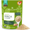 Navitas Organics Maca Powder  100% Gelatinized Peruvian Maca for Adaptogen Smoothies, Lattes, Baking & More  Energize & Balance - USDA Organic, Non
