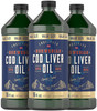 Carlyle Norwegian Cod Liver Oil - 16oz - Pack of 3 Bottles
