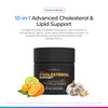 Livingood Daily Cholesterol Support Supplement with Garlic, CoQ10, Vitamin E