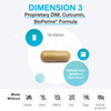 XYMOGEN Dimension 3 - Diindolylmethane DIM Supplement with Curcumin + BioPerine