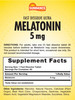 Sundance Melatonin 5mg Fast Dissolve Tablets | 60 Count | Natural Berry Flavor | Vegetarian, Non-GMO, and Gluten Free Supplement