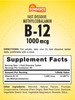 Sundance Vitamin B12 1000 mcg | Fast Dissolve Tablets | As Methylcobalamin | Vegetarian, Non-GMO & Gluten Free Supplement