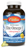Carlson Elite Omega-3 Gems, 1600 mg Omega-3 with EPA & DHA, Lemon Flavor, 240