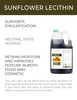 velona Pure Liquid Sunflower Lecithin 7 lb - Food Grade