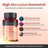 pureclinica Maximum Strength Resveratrol 1000mg x 360 Tablets