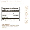 Solgar Glycine 500 mg - 100 Vegetable Capsules