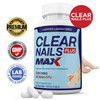 Justified Laboratories Clear Nails Plus Max Pills 40 Billion CFU Probiotic 60