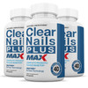 Justified Laboratories (3 Pack) Clear Nails Plus Max Pills 40 Billion CFU