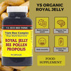 Worldwide Nutrition Y.S. Eco Bee Farms Triple Bee Complex Royal Jelly Bee Pollen