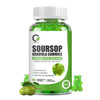 Soursop Graviola Gummies, Organic Soursop Leaves and Seeds Extract with Vitamin