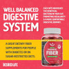 Desired Life Sugar Free Prebiotic Fiber Gummies for Adults Kids Mixed Berry