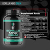 Gorilla Mind Calm (120 Capsules) - Potent Relaxation & Stress Reduction