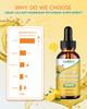 SANSICE Calcium Magnesium Potassium Liquid Drops, 400mg Magnesium Glycinate