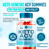 (2 Pack) Keto Genesis Keto ACV Gummies Advanced Weight Loss, Genesis Keto