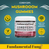Fundamental Fungi Cordyceps Mushroom Gummies for Adults