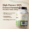 Amazing Botanicals Akuamma Extract Tablets - 200 mg 100X Extract 20,000mg
