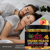 Premium Hemp Gummies-Fresh Peach Rings Gummy-Natural Hemp Oil Infused-Full Tasty