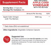 Apple Cider Vinegar Capsules with The Mother - 120 Vegan ACV Pills