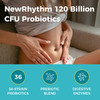 NewRhythm Probiotics 120 Billion CFU 36 Strains, 3-in-1 Probiotics