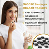 Santegra 30,000 MG Shilajit Tablets, 100% Shilajit Pure Tablets for Women & Men