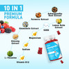 Sijigood Ashwagandha Gummies with L-theanine, Ashwa Root Supplement Gummy