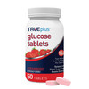 TRUEplus Glucose Tablets, Chewable, Strawberry Flavor, 15g Fast-Acting