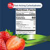TRUEplus Glucose Tablets, Chewable, Strawberry Flavor, 15g Fast-Acting