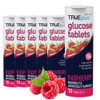TRUEplus Glucose Tablets, Chewable, Raspberry Flavor, 15g Fast-Acting