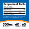Nutricost CDP Choline (Citicoline) 300mg, 60 Vegetarian Capsules
