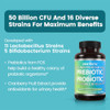 Zentastic Probiotics & Prebiotics Supplement - 50 Billion CFU