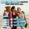 Benevolent NAD+ Supplement 1050mg, Max Absorption 3in1 NAD Supplements for Women