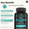 Vital Vitamins Multi Collagen Capsules - Type I, II, III, V, X