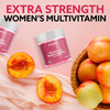 Droppels Women's Multivitamin Gummies with Folic Acid, Vitamins A, D, C, E, K