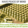 XPRS Nutra Size 00 Empty Capsules - 1000 Count Empty Vegan Capsules