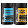 ONNIT Cognitive & Endurance Performance Bundle: Alpha Brain Nootropic Capsules