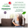 Lifeable Sugar Free Probiotics with Prebiotics Fiber
