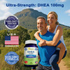 DHEA 100mg Supplement - 200 Capsules - High Potency Dehydroepiandrosterone