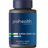 ProHealth Alpha Lipoic Acid High Potency 500mg Promotes Metabolism, Younger