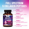 Multi Collagen Pills 2400 mg - Advanced Types I, II, III, V, X