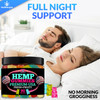 Hemp Gummies for Relaxation and Rest-Natural Hemp Oil Gummies, Fresh Fruity