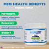 KALA HEALTH MSMPure Fast Dissolving Fine MSM Powder Crystals