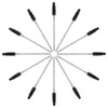 tifanso 200PCS Spoolie Eyelash Brush - Disposable Mascara Brush Wand for Lashes, Eyebrow Eyelash Extension Supplies (Black)
