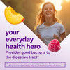 vitafusion Probiotic Gummy Supplements, Raspberry, Peach and Mango Flavors